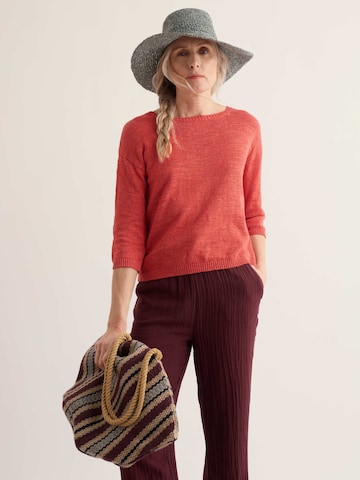 Pullover 'Knavock' di Seasalt Cornwall in arancione: frontale