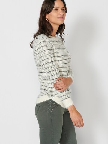 Pull-over KOROSHI en blanc