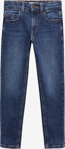 MANGO KIDS Slimfit Jeans in Blauw: voorkant