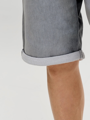 JACK & JONES Loose fit Jeans 'JJITONY JJASHER' in Grey