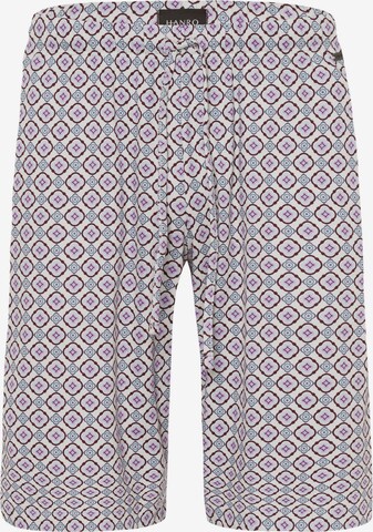 Hanro Pajama pants ' Night & Day ' in Blue: front