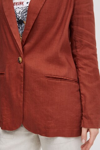 PULZ Jeans Blazer 'Luca' in Brown