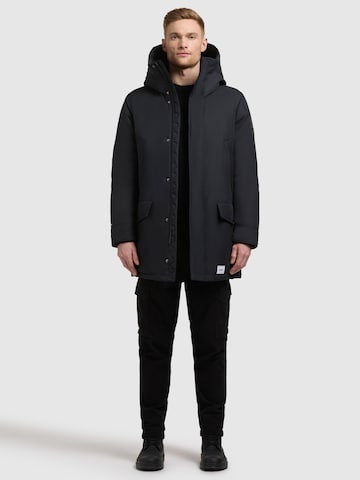 Parka d’hiver 'Kirk' khujo en bleu