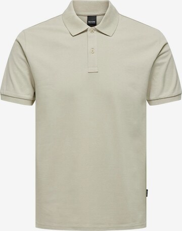 Only & Sons Shirt 'TRAY' in Grijs: voorkant