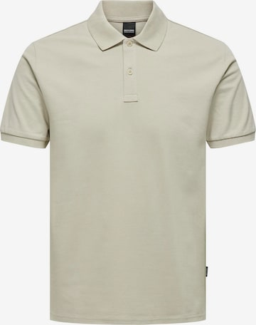 Only & Sons Shirt 'TRAY' in Grey: front