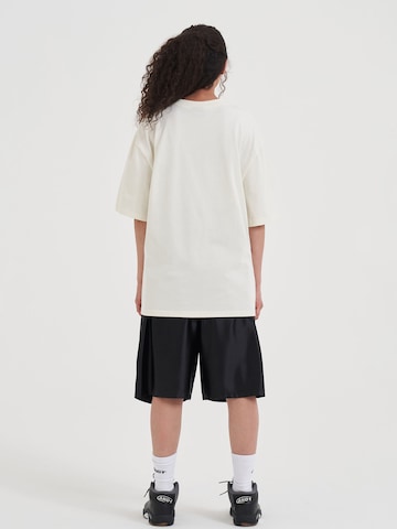 AND1 Tričko 'Did You Dirty Trash Talk' - Béžová