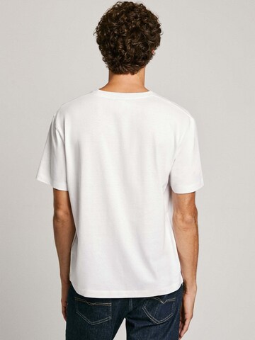 Maglietta 'Malcom' di Pepe Jeans in bianco