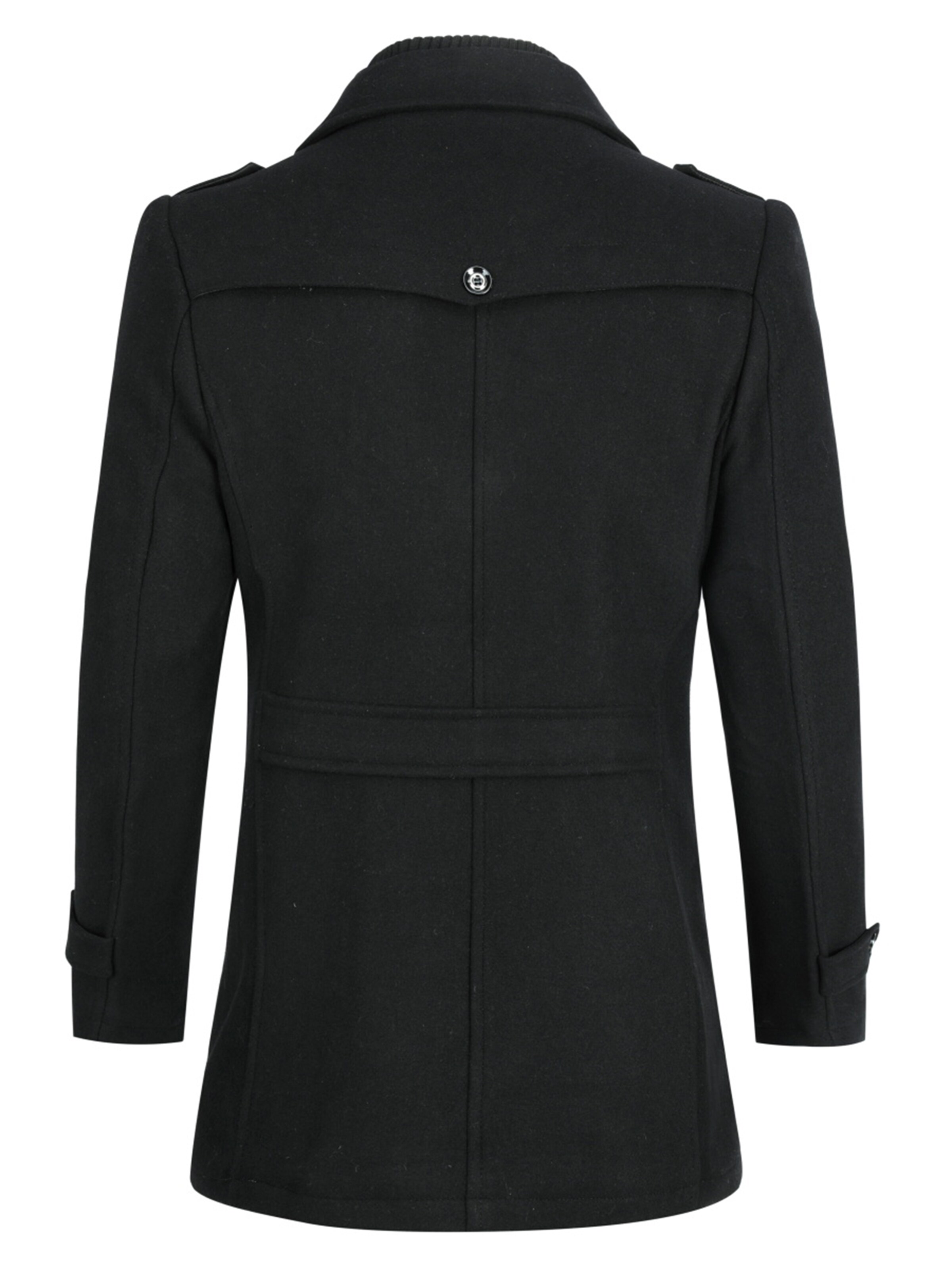 Youthup Winter Coat in Black