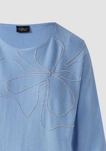 Pull-over s.Oliver BLACK LABEL en bleu