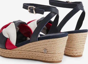 Sandales à lanières TOMMY HILFIGER en bleu