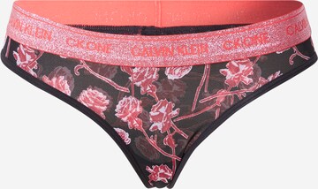 Calvin Klein Underwear String in Schwarz: predná strana