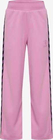 Hummel Pants in Pink: front