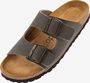 Palado Mules 'Korfu PF' in Grey: front