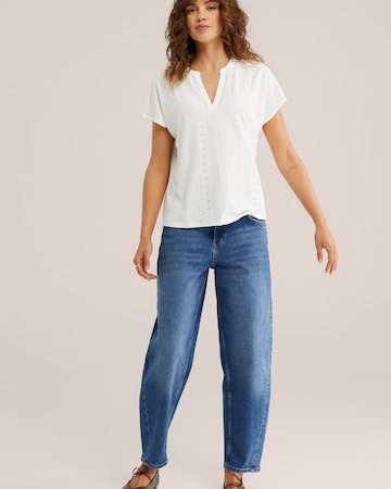 WE Fashion Блузка в Белый