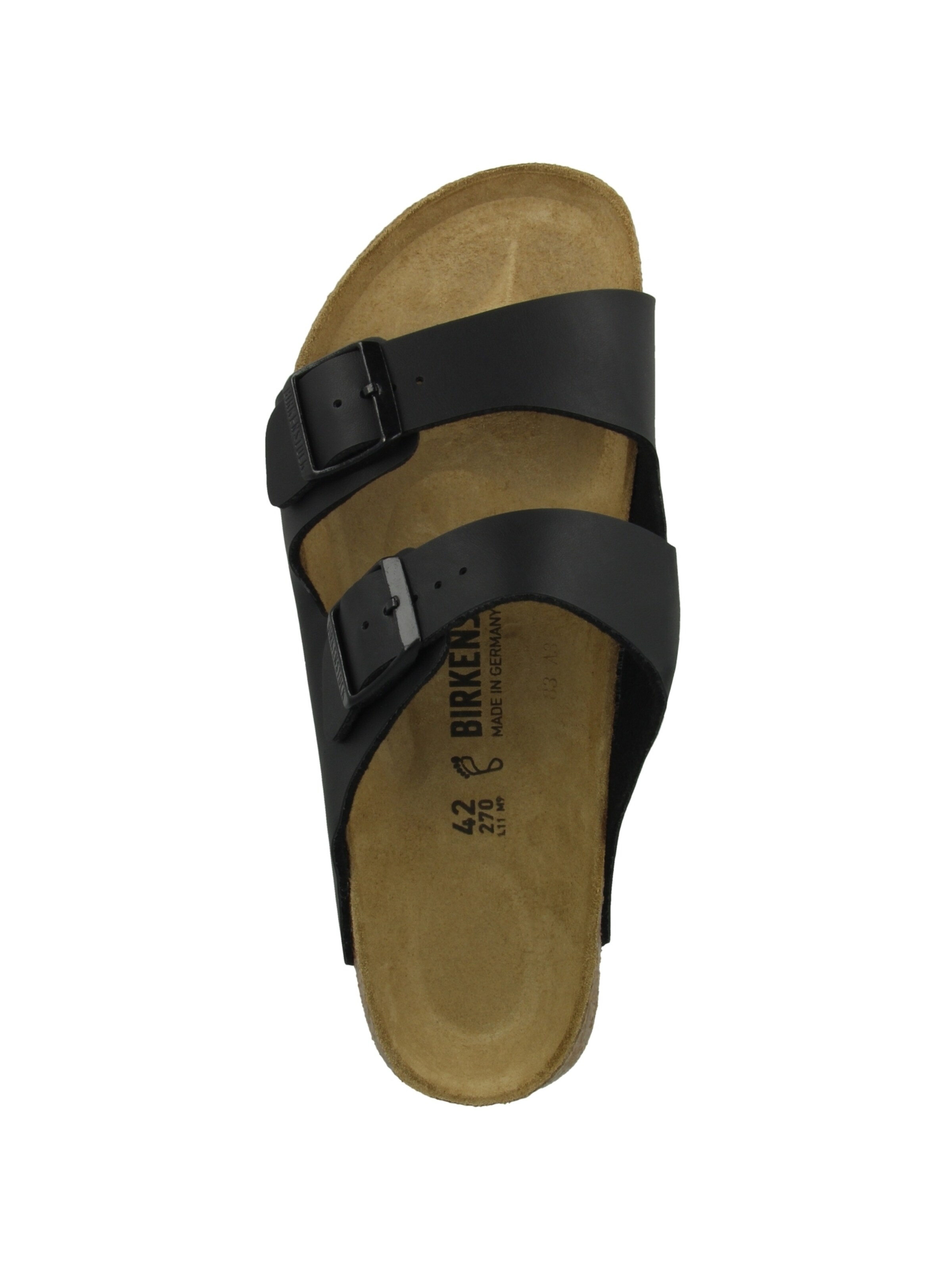 BIRKENSTOCK Pantolette in Schwarz