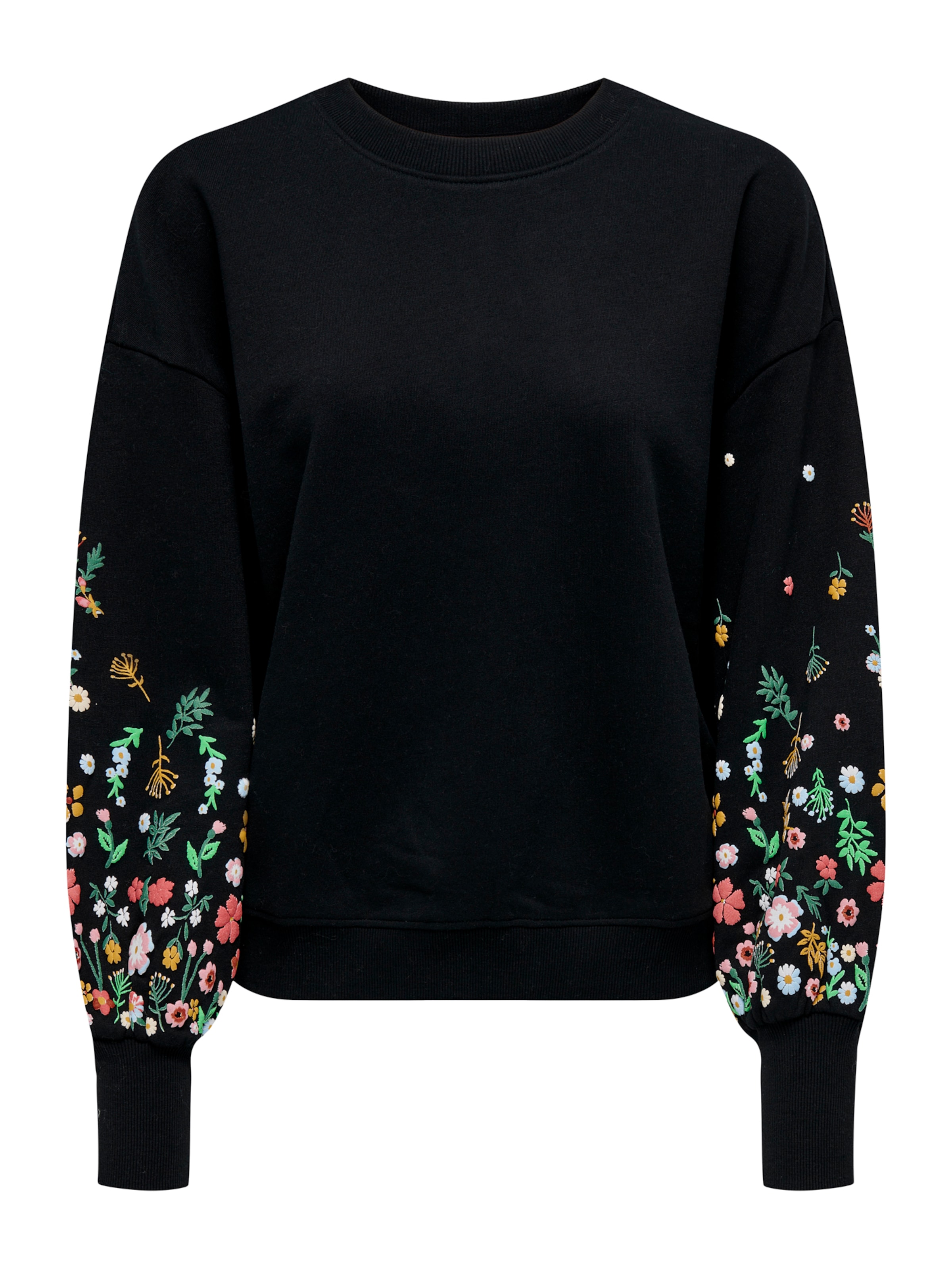 Sweat-shirt 'ONLBROOKE' Only Tall en noir : devant