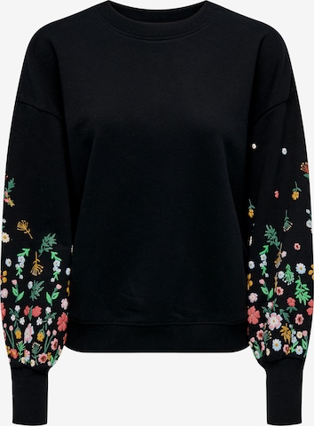Only Tall - Sudadera 'ONLBROOKE' en negro: frente