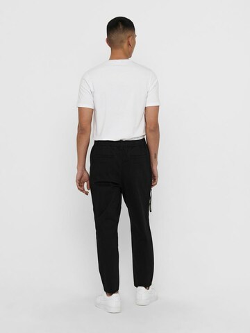 regular Pantaloni chino di Only & Sons in nero