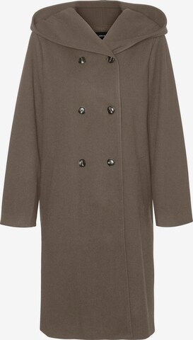 VERO MODA Between-Seasons Coat in Brown: front