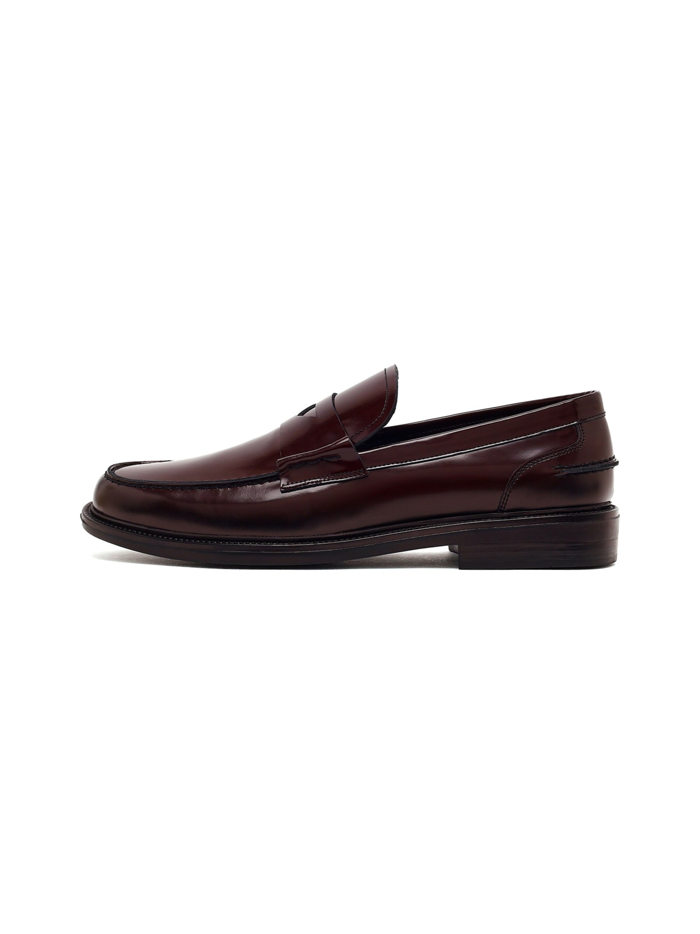 Derimod Slip-ons in Red: front