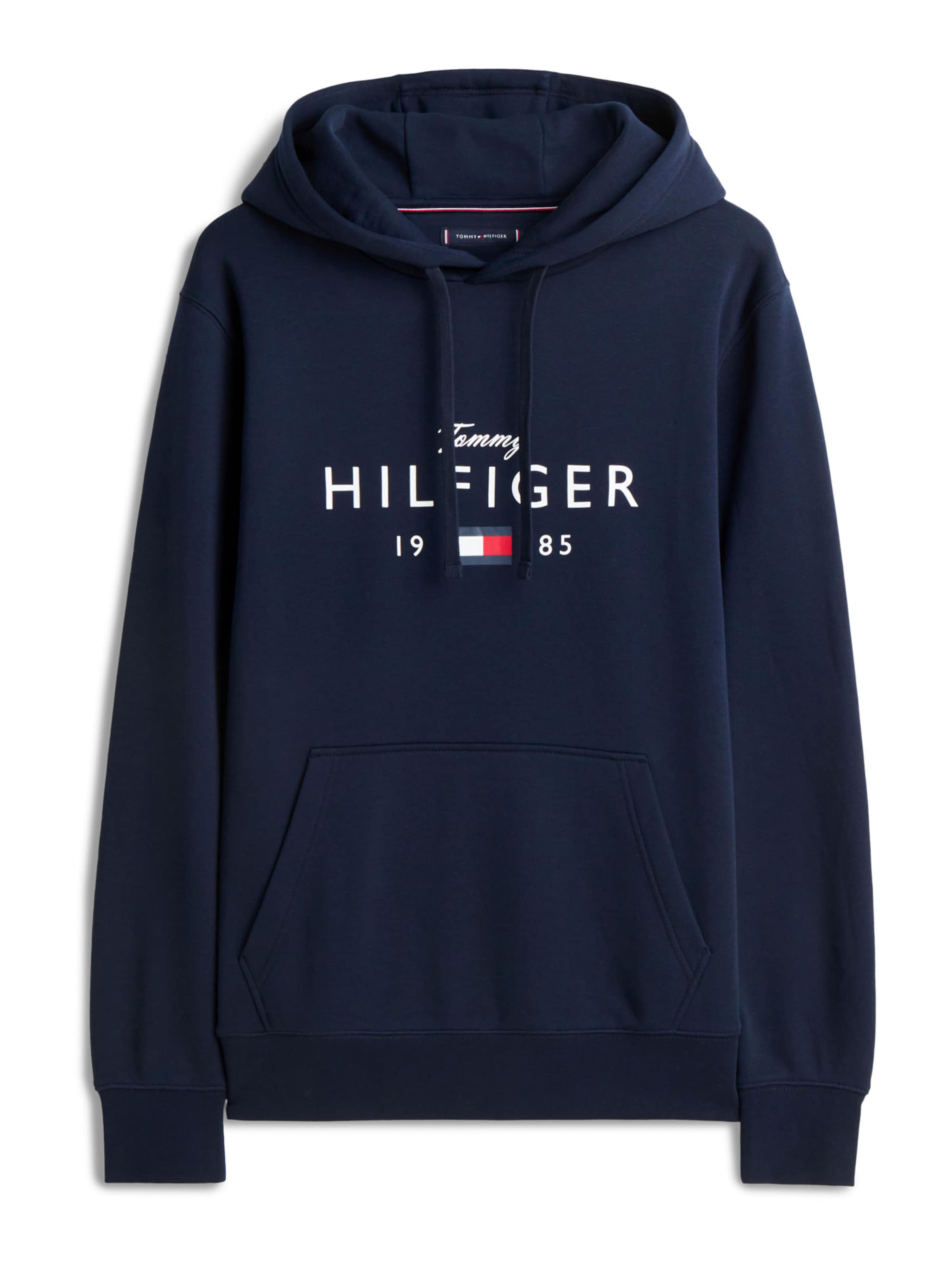 TOMMY HILFIGER - Sweatshirt 'BRAND LOVE' em azul: frente