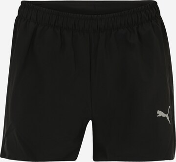 PUMA Regular Sportshorts in Schwarz: predná strana