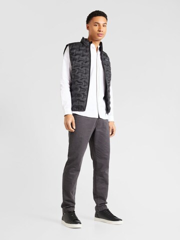 JACK & JONES Bodywarmer 'OZZY' in Zwart