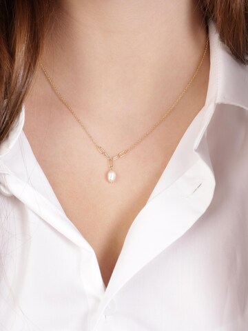 Lucardi Necklace in Gold: front