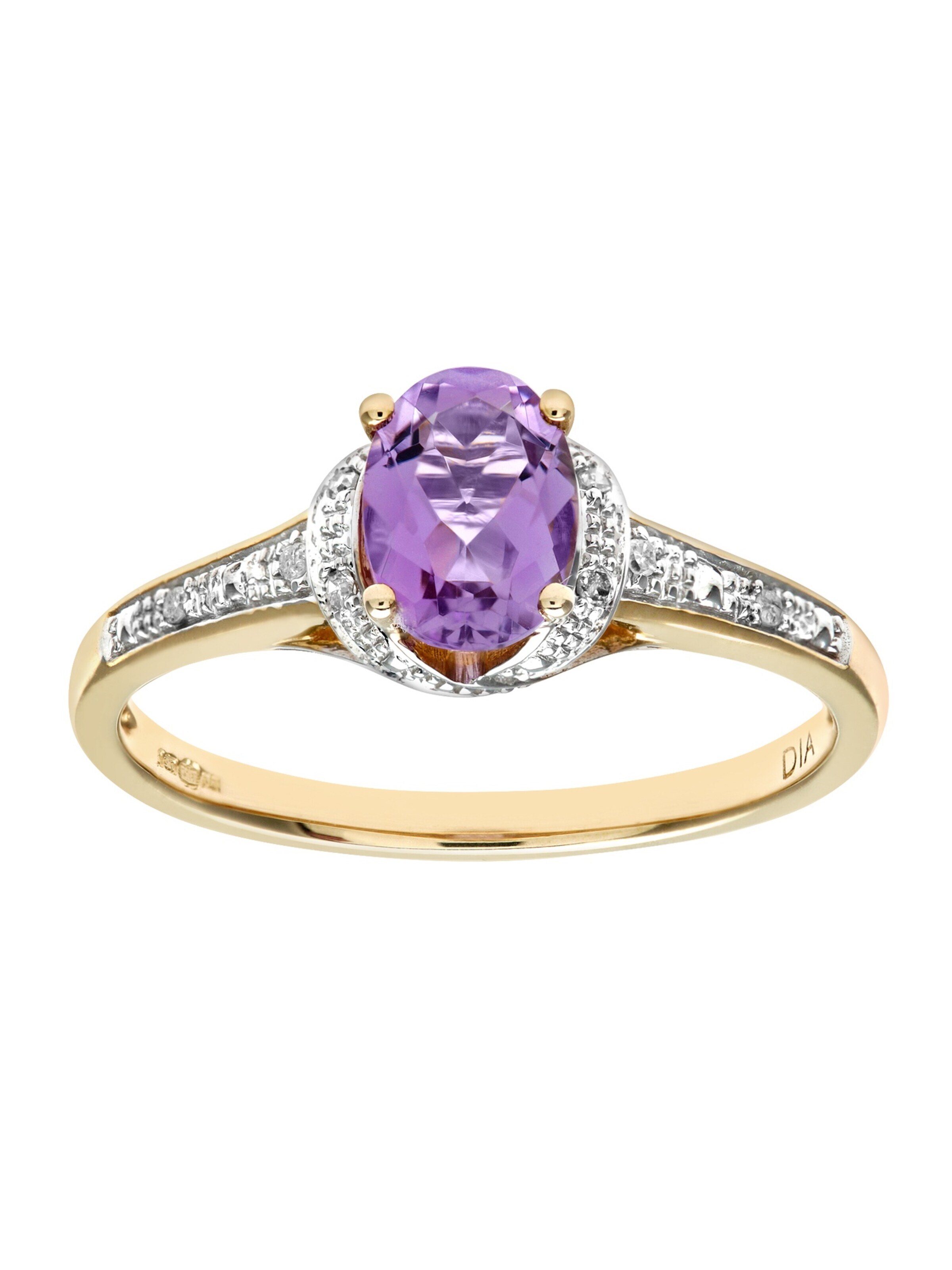 DIAMANT LETERNEL Ring in Gold: front
