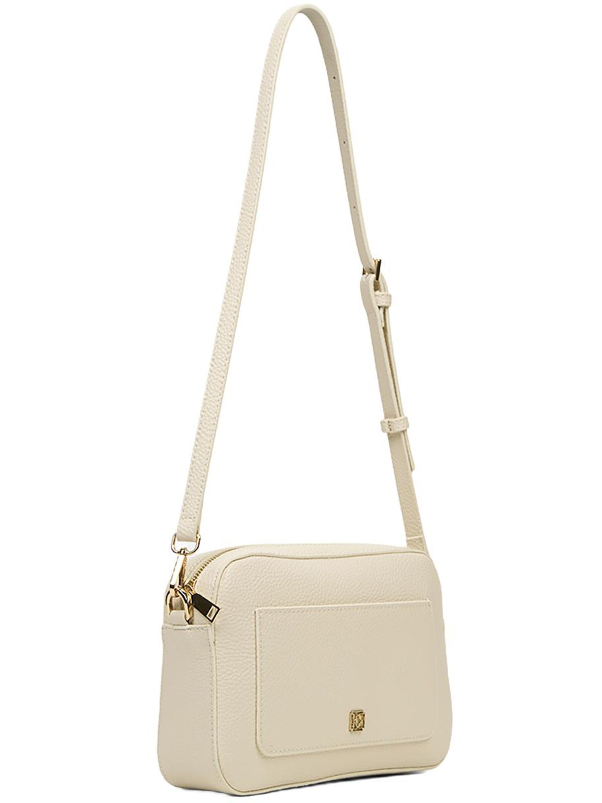 Desa - Bolso de hombro en blanco