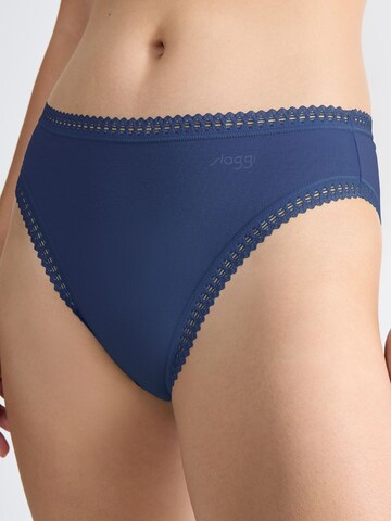 SLOGGI Slip ' GO Crush High Leg ' in Blue