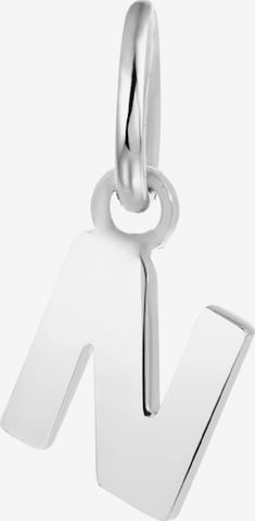 Lucardi Pendant in Silver: front