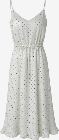 Coster Copenhagen - Vestido ' Dot ' en blanco: frente