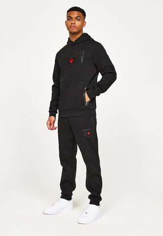 Effilé Pantalon 'Cirico' Zavetti Canada en noir