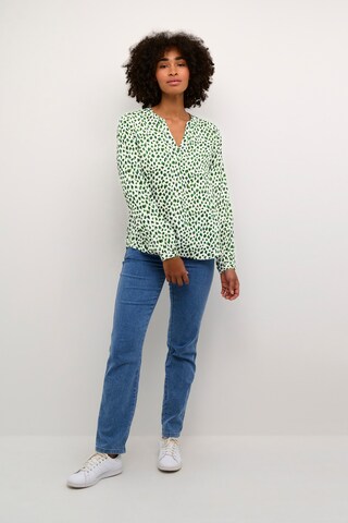 Kaffe Blouse 'Jalie' in Groen