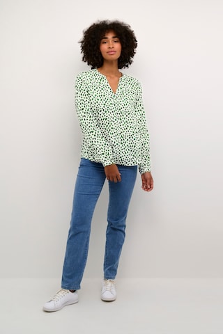 Kaffe Blouse 'Jalie' in Green