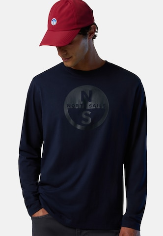 North Sails Bluser & t-shirts i blå: forside