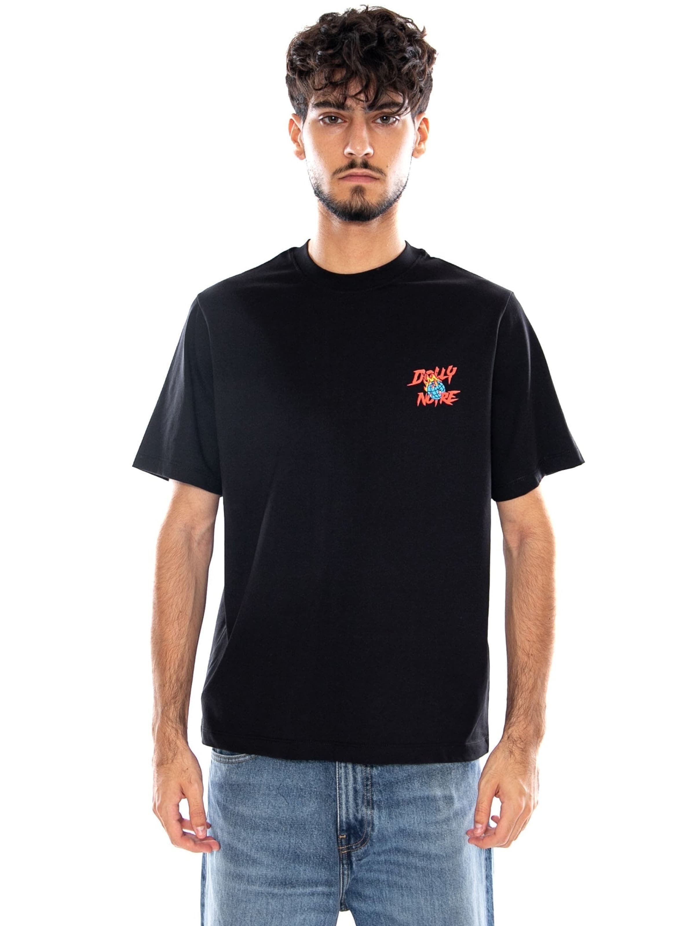 DOLLY NOIRE Koszulka 'GREED INC. TEE BLACK' w kolorze czarny