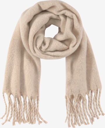 LAURA SCOTT Scarf in Beige: front