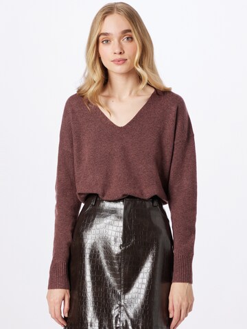 Pull-over ONLY en marron : devant