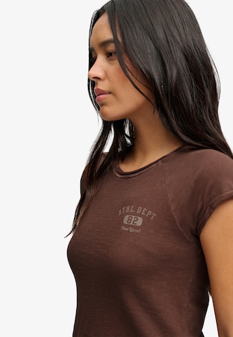 Superdry & Co Shirt 'Athletic Essentials' in Bruin