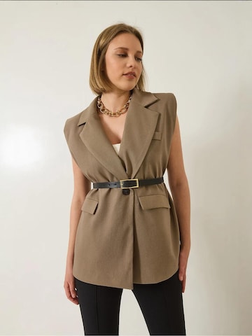 Gilet da completo di Bianco Lucci in beige