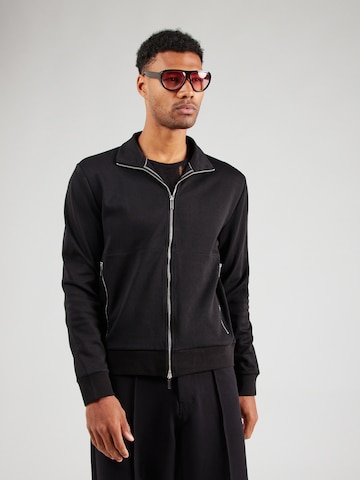 Michael Kors Zip-Up Hoodie 'DRESSY' in Black: front