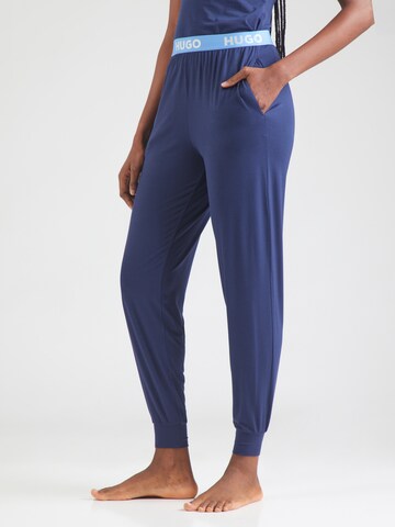 Pantalon de pyjama HUGO en bleu : devant
