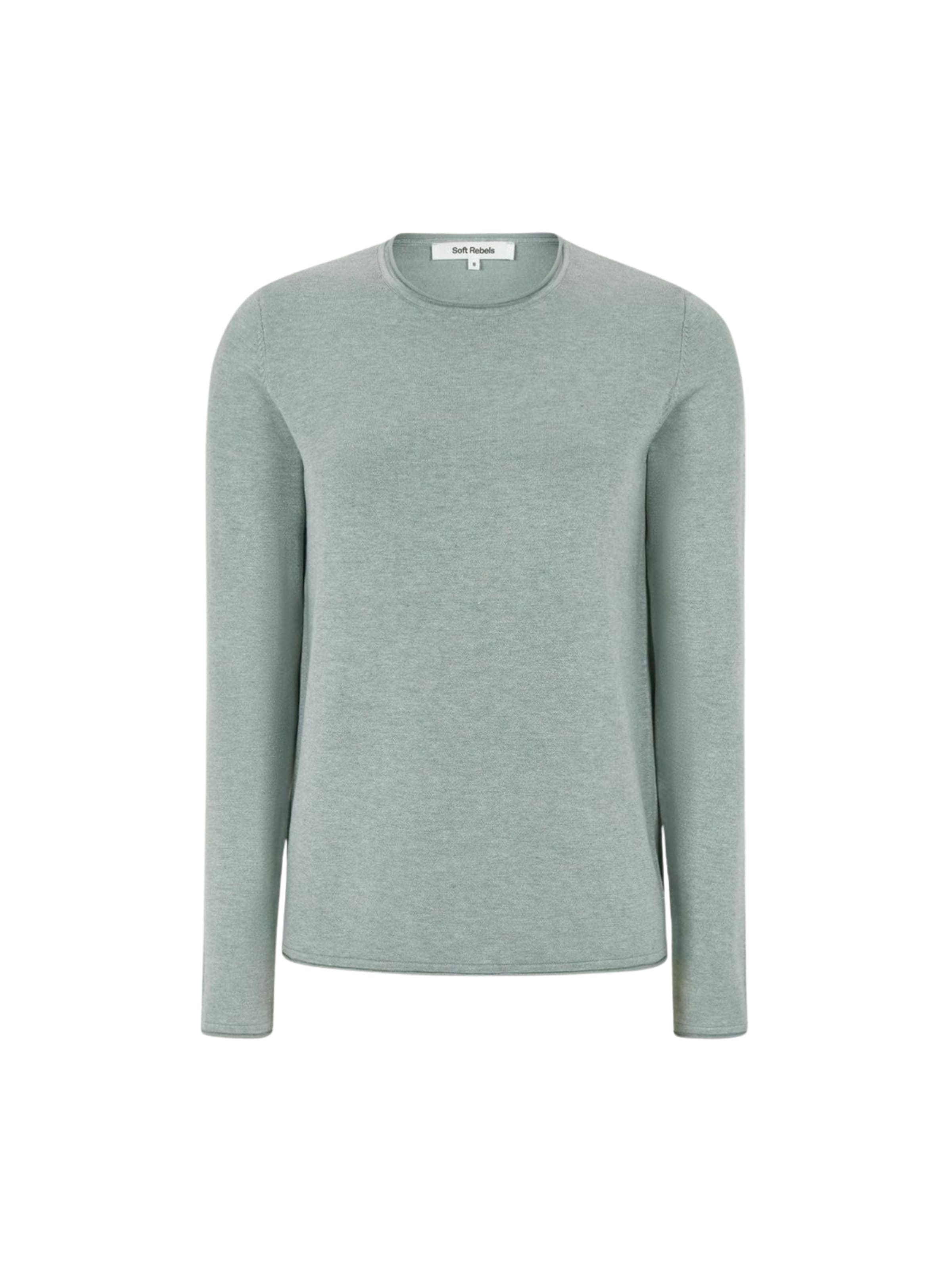 Soft Rebels Svetr ' SRMarla ' – modrá: přední strana