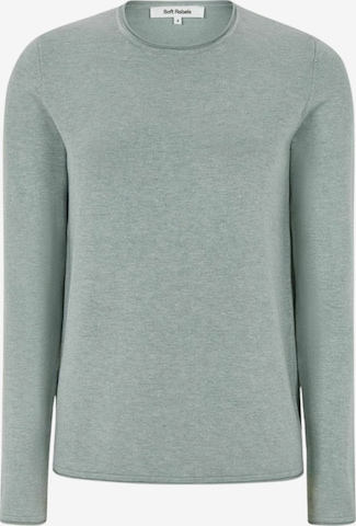 Soft Rebels Svetr ' SRMarla ' – modrá: přední strana