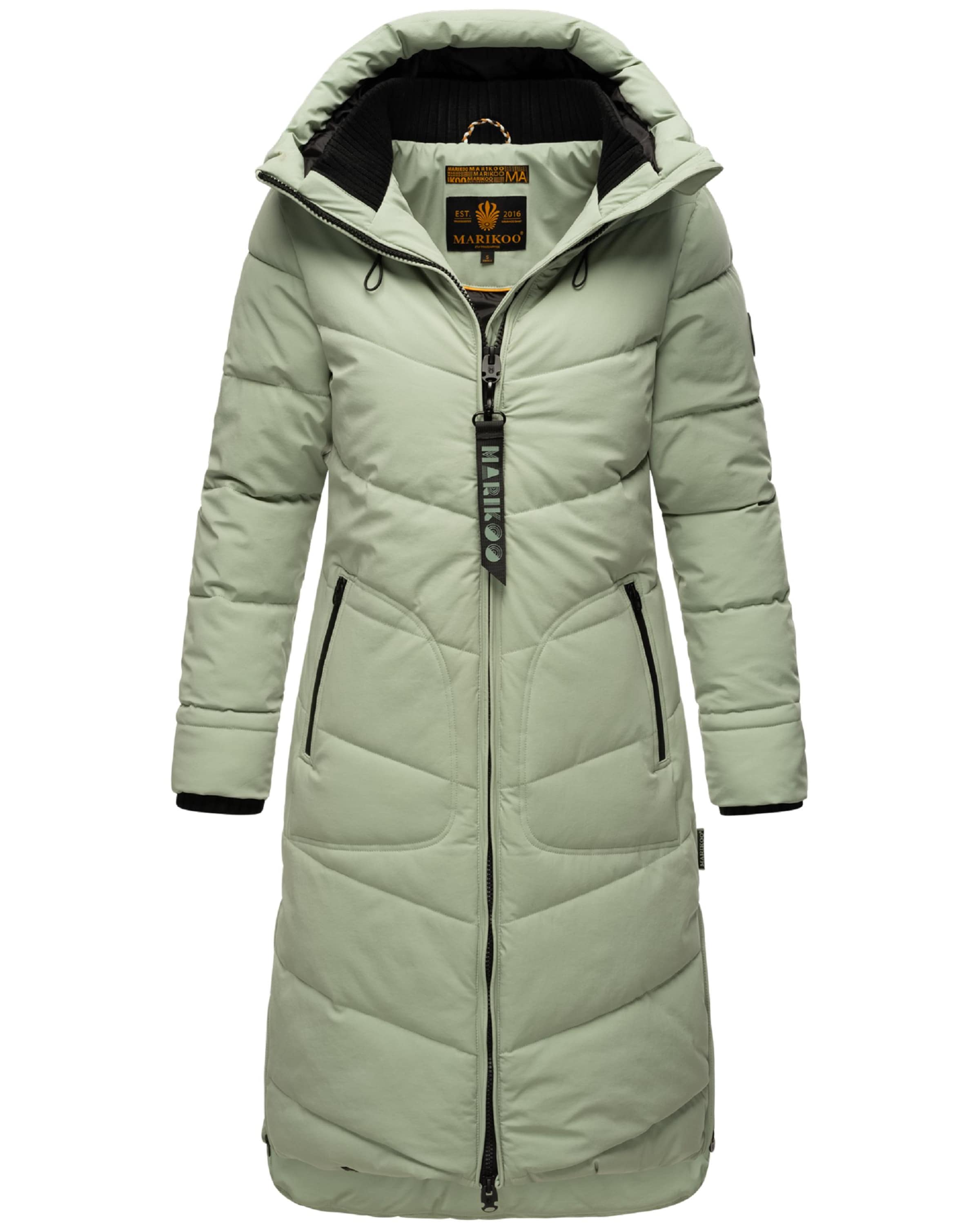 MARIKOO Wintermantel 'Benikoo' in Groen