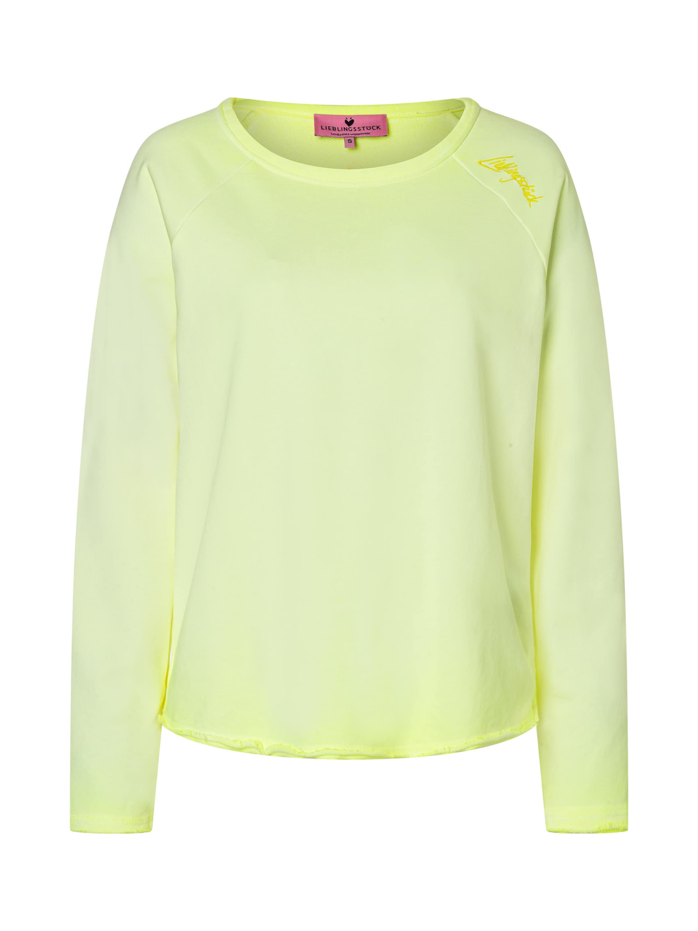 LIEBLINGSSTÜCK Sweatshirt 'OceanL' in Groen: voorkant