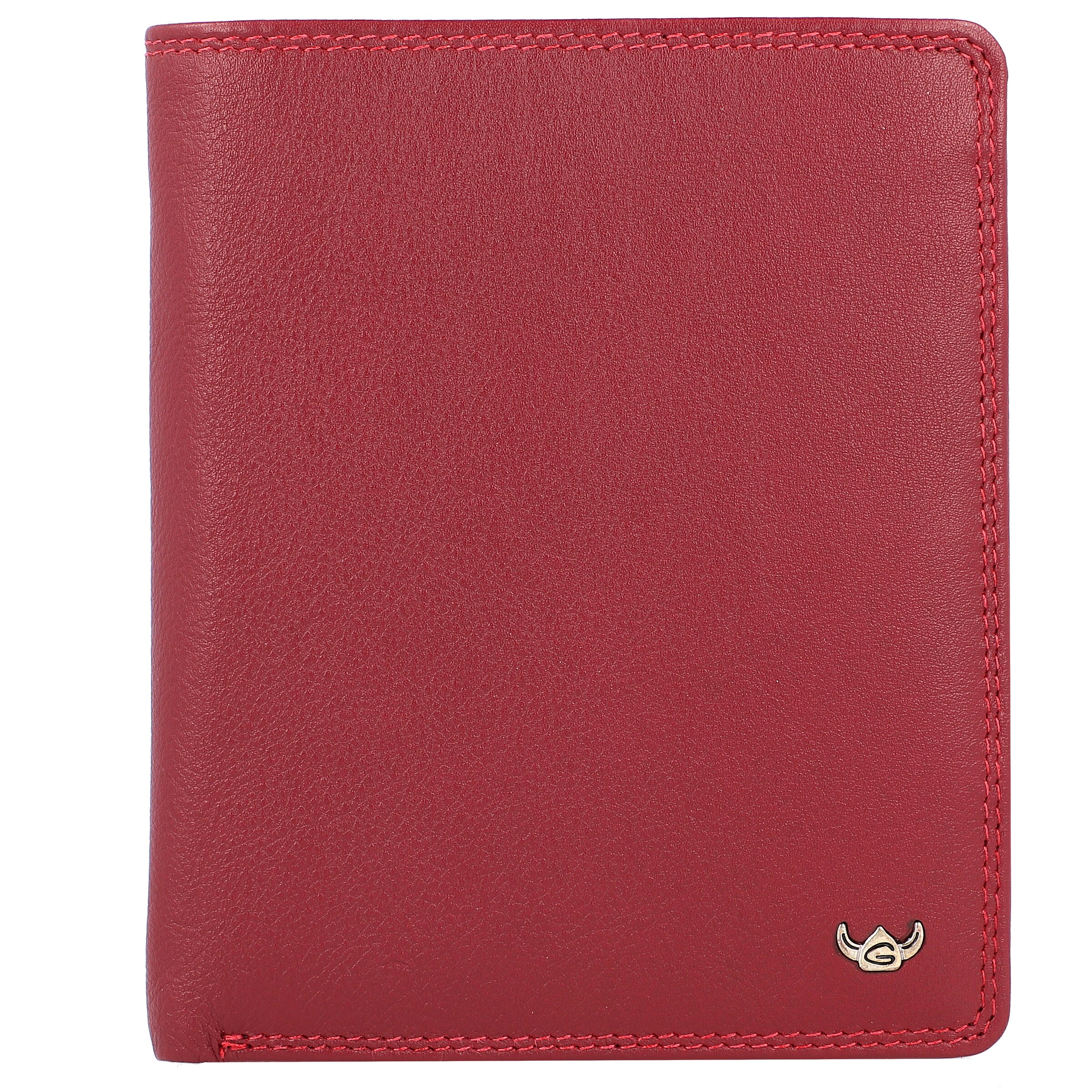 GOLDEN HEAD Portemonnaie 'Polo' in Rot: Vorderseite