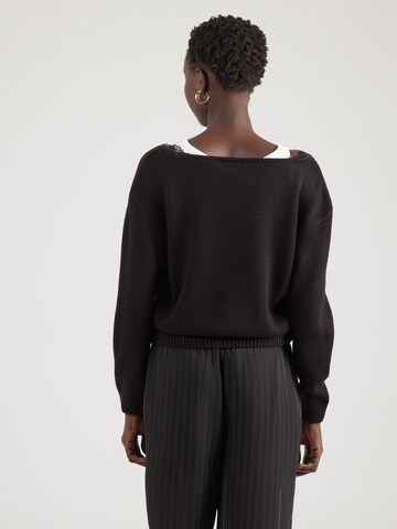 ABOUT YOU Pulóver 'Iliana' - fekete